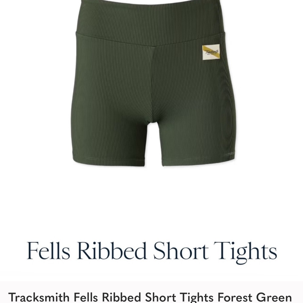 Tracksmith Running Ribbed Shorts - Picture 7 of 8